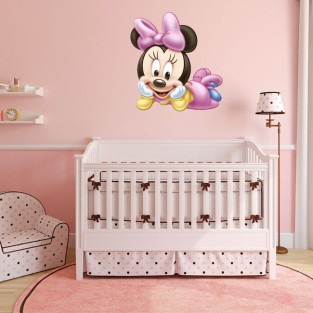 Vinilos y pegatinas infantiles disney baby minnie Vinilos y pegatinas infantiles disney baby minnie
